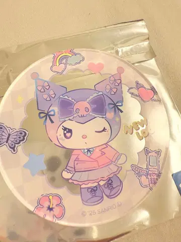 KUROMI 20주년 ANNIVERSARY CAFE 아크릴 코스터