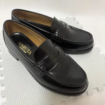 [ 미사용급 ] HARUTA ARVIN 로퍼 힐업 24.5cm 블랙