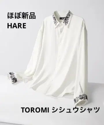HARE TOROMI 자수 셔츠