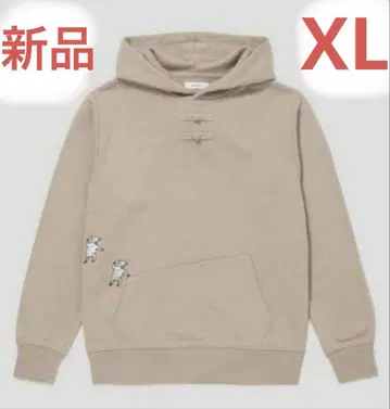 새상품 graniph 쿵푸 라무 찹 후드티 XL 그라니프