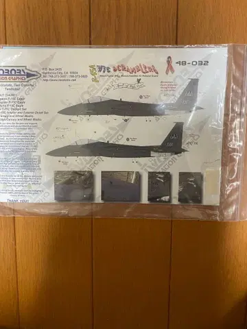 F-15C 1/48 데칼 세트 하세가와