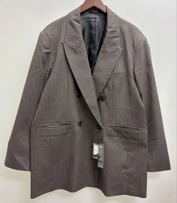 지나시스 JEANASIS 25AW 색소니 파워숄더 자켓 그레이