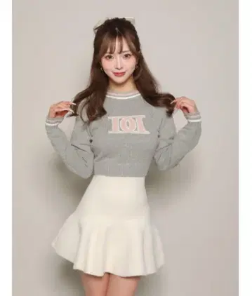 Darich 레트로 DD 로고 니트탑