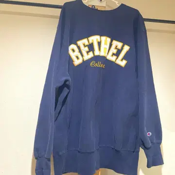 고품질 90s 2XL 칼리지 챔피온 리버스 위브 맨투맨