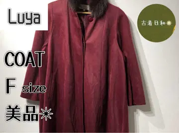 Luya 버건디 코트 F 사이즈 새상품급
