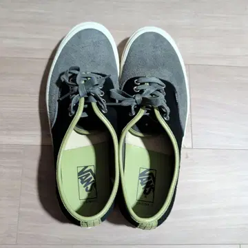 VANS 그레이/블랙 스웨이드 스니커즈