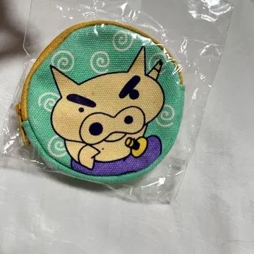 단종 새상품 짱구는 못말려(크레용 신짱) 코인 케이스 부리부리몬 그린