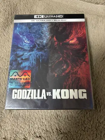 고질라 vs 콩 4K UHD 스틸북