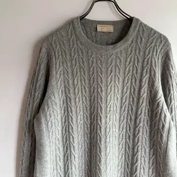 JOHN SMEDLEY 존스메들리 캐시미어 혼방 울 케이블 니트