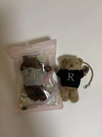 Maison de FLEUR 따뜻해진 아기 곰돌이 R 2개 세트