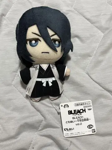 BLEACH 천년혈전편 토모누이 봉제 인형 쿠키키 뱌쿠야 택 포함 새상품