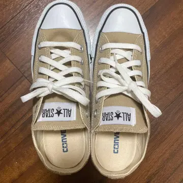 CONVERSE ALL STAR 베이지 스니커즈