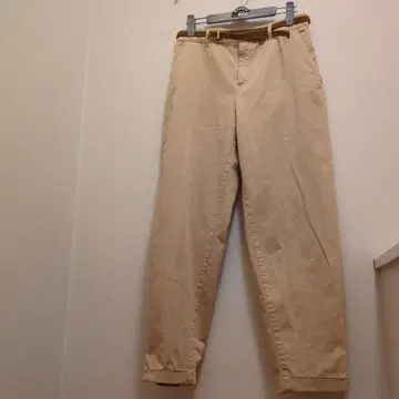 미사용 새상품 ZARA 베이지 치노 팬츠 36