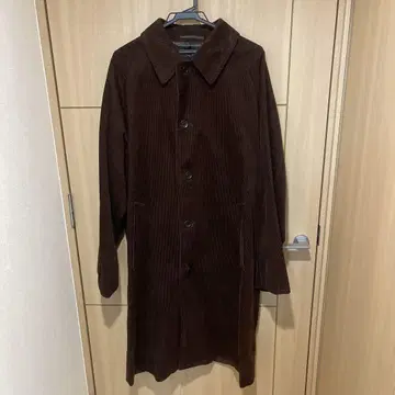 GU 코듀로이 빅 코트 L 사이즈