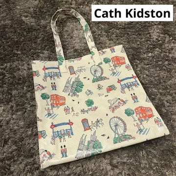 [ 새상품급 ] Cath Kidston 캐스키드슨 라지 북백 토트