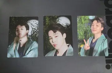 JIMIN 달맞이 2023 트레이딩 카드 3장