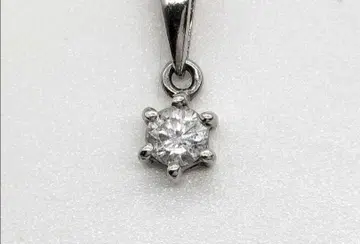 플라티나 다이아몬드 펜던트 탑