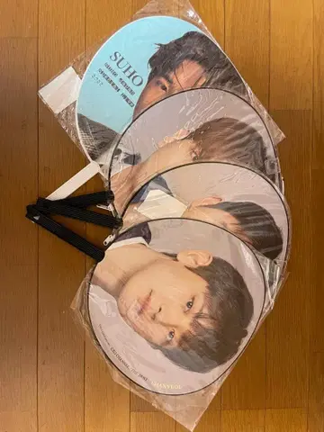 EXO 부채 세트 4장