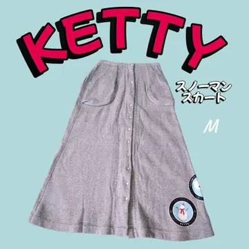 케티 ketty 맨투맨 스커트 스노우맨 빈티지 여성 코엔지