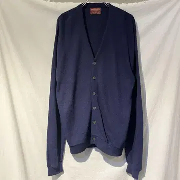 80s 90s usa 구제 의류 Wesfield 네이비 니트 가디건 L