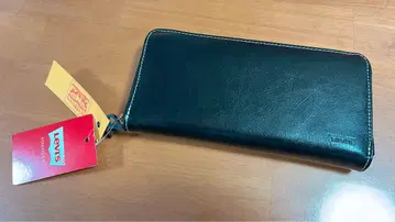 [ 미사용 새상품 ] LEVI'S 블랙 장지갑 택 포함