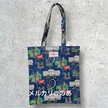 [ 미사용 택 포함 ] 캐스키드슨 런던 한정판 오일 크로스 토트백