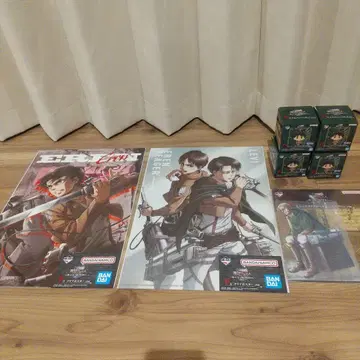 진격의 거인 제일복권 미개봉 x 7회분