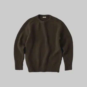 WALENODE 이노센트 YAK 셰틀랜드 스웨터 BROWN