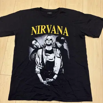 NIRVANA 프린트T셔츠 L 사이즈 100% 코튼