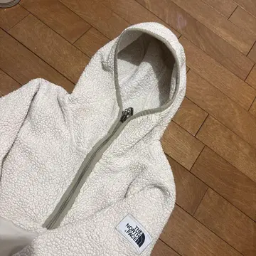 The North Face 플리스 자켓 화이트