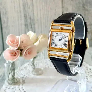 [ 레어 ] HAMILTON 해밀턴 손목시계 골드 콘투어 6178