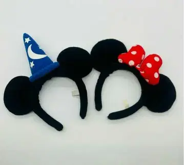 미키, 미니 머리띠 2개 세트