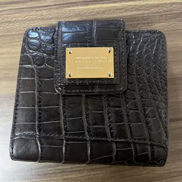 레자쥬얼스 LEATHER JEWELS 접이식 지갑 브라운