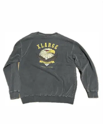 XLARGE 이글 프린트 맨투맨