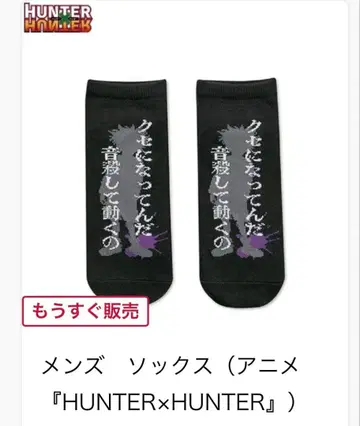 HUNTER x HUNTER 아베일 양말