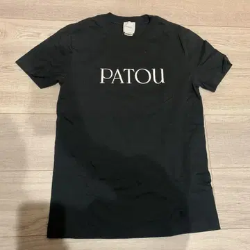 PATOU 블랙 T셔츠 XXS