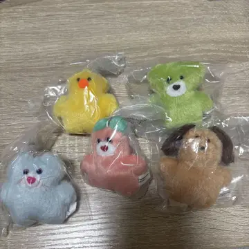 mojojojo 캡슐 토이 컴플리트 봉제 인형 5개 세트