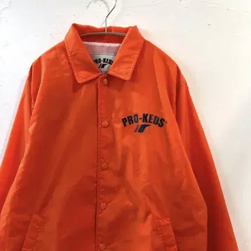 레어 90's PRO-KEDS 오렌지 나일론 자켓