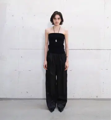 Studio Doe 팬츠 M 사이즈 파문 경량 수광 팬츠