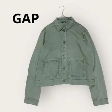 GAP 갭 여성용 버튼 자켓 빈티지풍 밀리터리 겉옷
