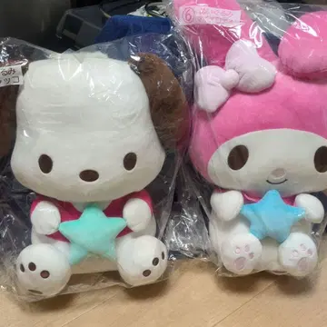 산리오 복권 마이멜로디 포차코 봉제 인형 약 30cm