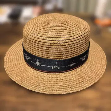 블루 임펄스 밀짚모자 캉캉 모자