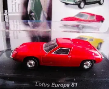 교쇼 땡스 Lotus Europa S1 빨간색 미니카