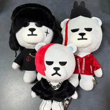 BIGBANG 지드래곤 KRUNK 봉제 인형 3종 세트