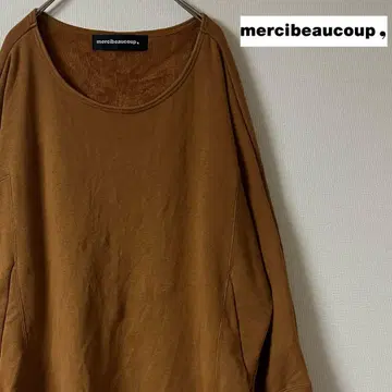 mercibeaucoup / 맨투맨 원피스 / 1 / 브라운