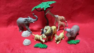 리멘트 세트 지구! 동물도감 어서 와! 와일드 아프리카로