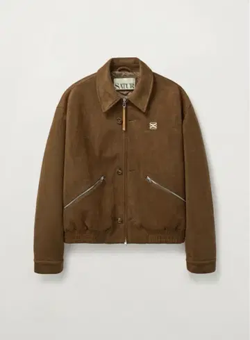 SATUR 스웨이드 자켓