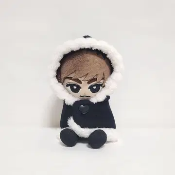 Snow Man 스노치루 블랙 컬러 칠누이 코스튬 복슬복슬 의류