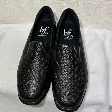 bf  뜨개질 디자인 슬립온 블랙 통굽