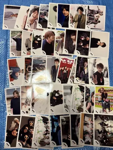 아라시 공식 사진 모음 약 70장 앨범 2권 포함